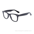 Best Quality Eye Wear Unisex Fashion Retro Black Optical Eyewear Acetate Frame